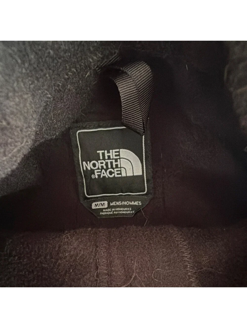 The North Face Men's Black Solid Full Zip Denali Jacket Size M